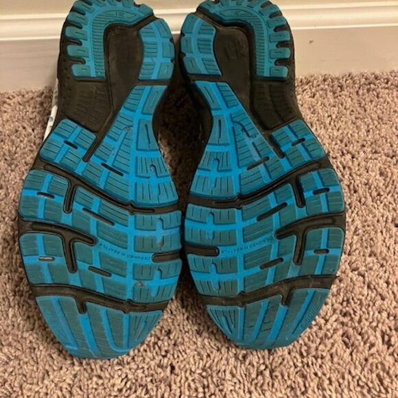 Brooks Adrenaline GTS 21 Running Shoes Mens White Blue Black - Picture 5 of 6